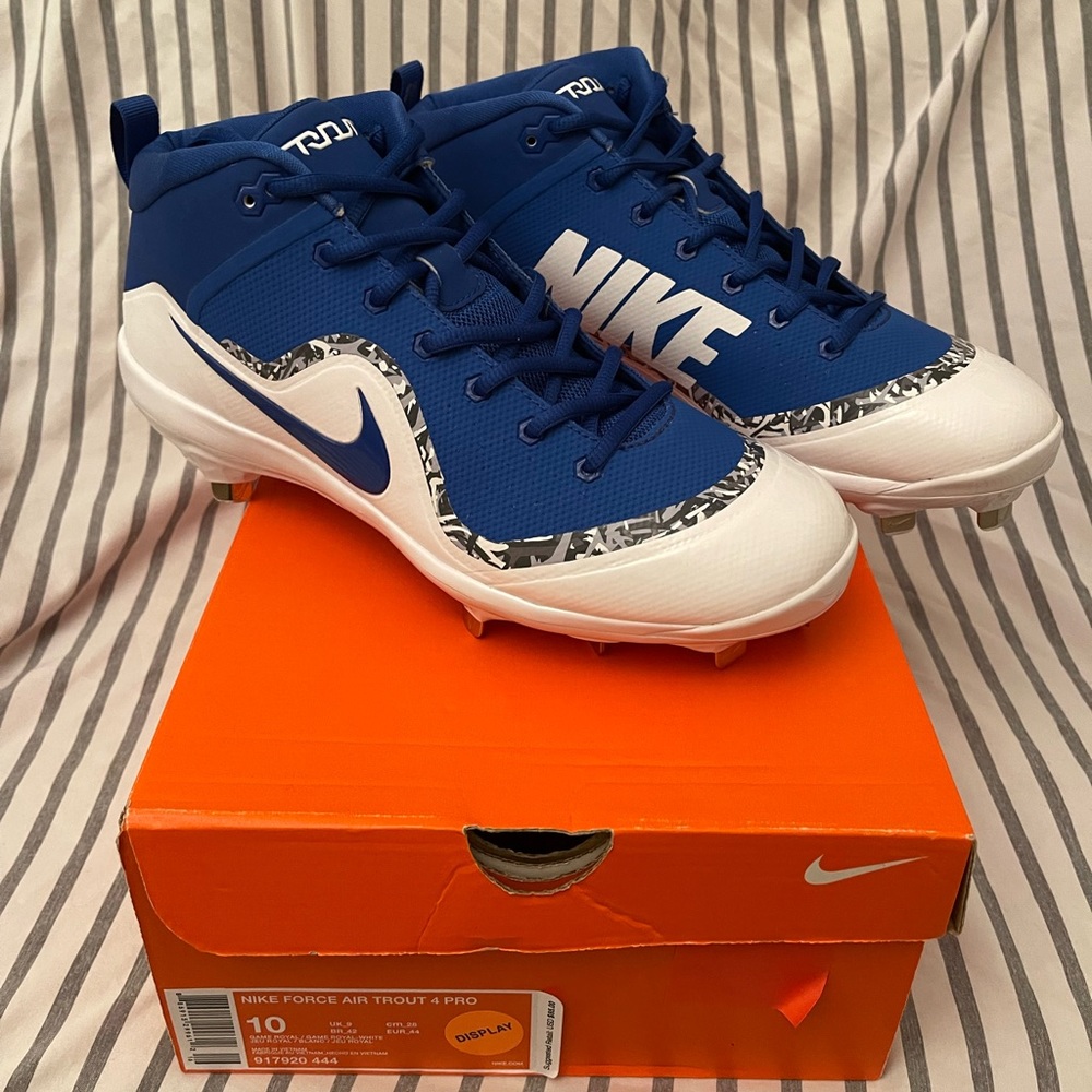 NEW IN BOX Nike Force Air Trout 4 Pro size 10 Baseball Cleats NEW